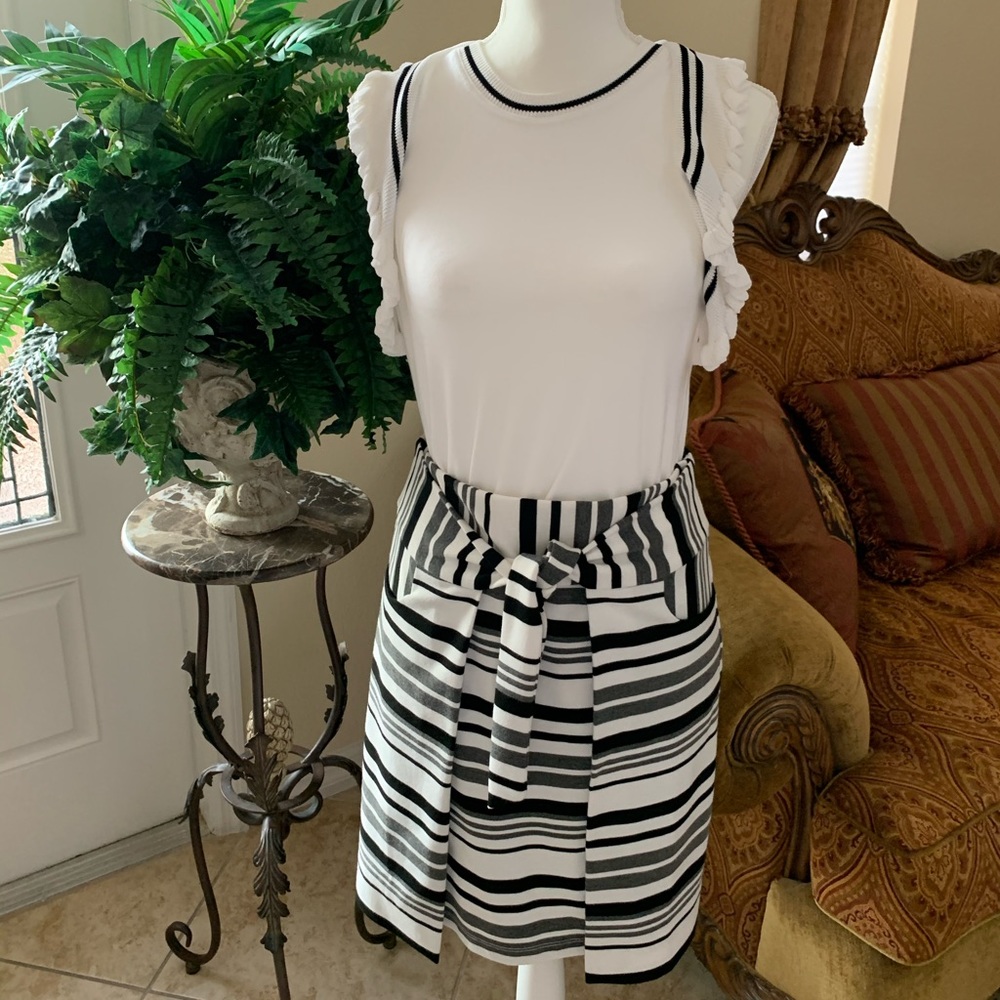 CAbi Grandstand Skirt EUC Size S